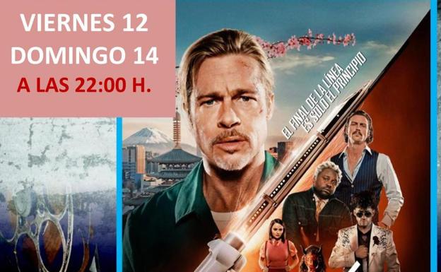 La película 'Bullet train' aterriza este fin de semana en el Rodríguez Ibarra