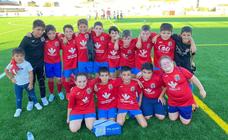 La Escuela de fútbol de Quintana disputó tres amistosos el pasado fin de semana