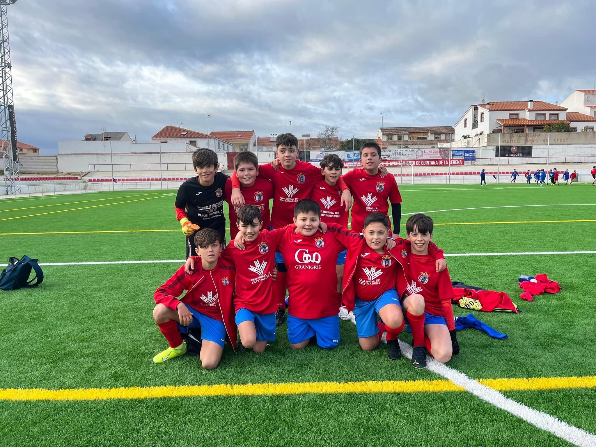 El Alevín A derrota con claridad al CD Orellana
