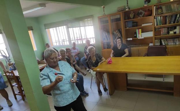 Celebración de San Valentín en el Centro de Mayores