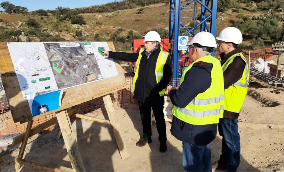 Transición Ecológica invierte mas de 2,8 millones de euros en la construcción de una nueva depuradora en Valle de la Serena