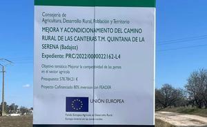 Acondicionamiento y mejora del camino rural de 'Las canteras'