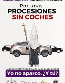 San Vicente de Alcántara busca unas procesiones sin coches aparcados