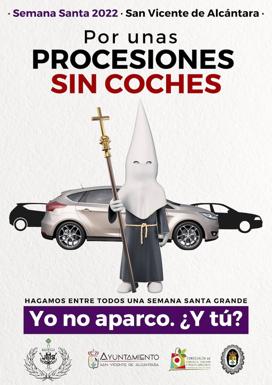 San Vicente de Alcántara busca unas procesiones sin coches aparcados