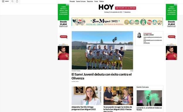HOY San Vicente realizará una cobertura especial de las Ferias de San Miguel 2022-Fiestas del Corcho