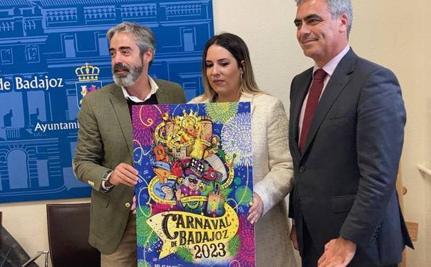 La sanvicenteña Macarena Gil autora del cartel del Carnaval de Badajoz 2023
