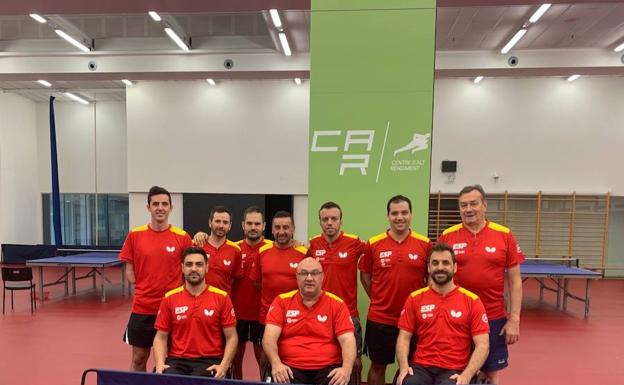 Francisco Javier López participa en el mundial de tenis de mesa