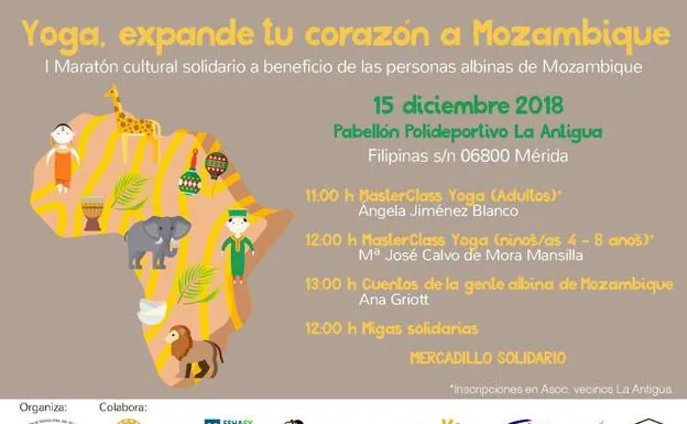 Diversas actividades para ayudar a las personas albinas de Mozambique