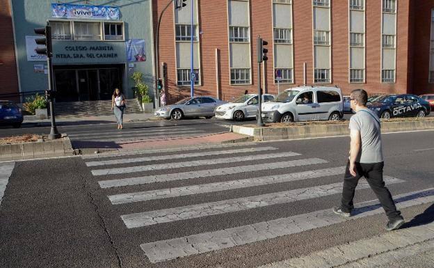 El Ayuntamiento de Badajoz reformará 200 pasos de peatones para hacerlos más accesibles