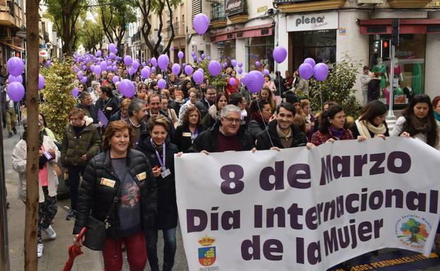 21 manifestaciones y 19 huelgas para reivindicar el 8-M en Extremadura