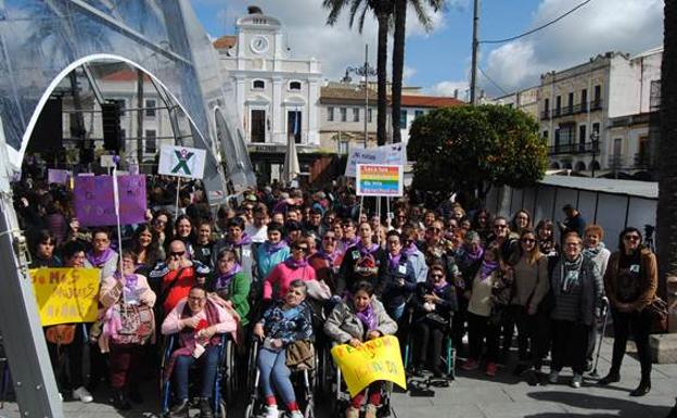 Las mujeres de Plena inclusión Extremadura alzan la voz para reivindicar sus derechos