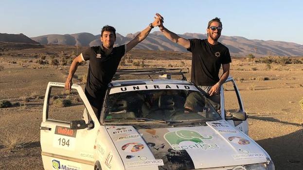 Un cacereño en la aventura solidaria de Uniraid