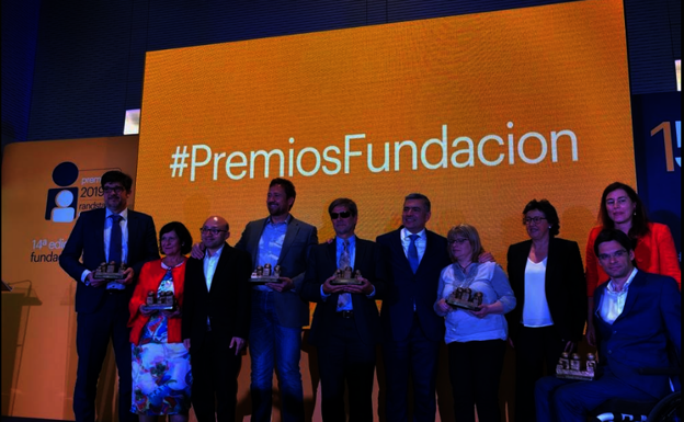Aexpainba recoge el premio a la inclusión laboral otorgado por la Fundación Randstad