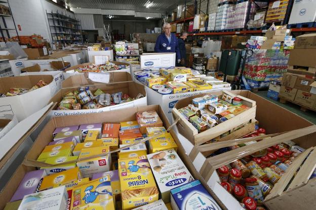 El Banco de Alimentos ayuda a 3.000 personas al mes en Plasencia
