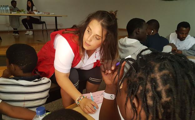 Más de 2.800 migrantes han pasado por el centro de Cruz Roja en Mérida este último año