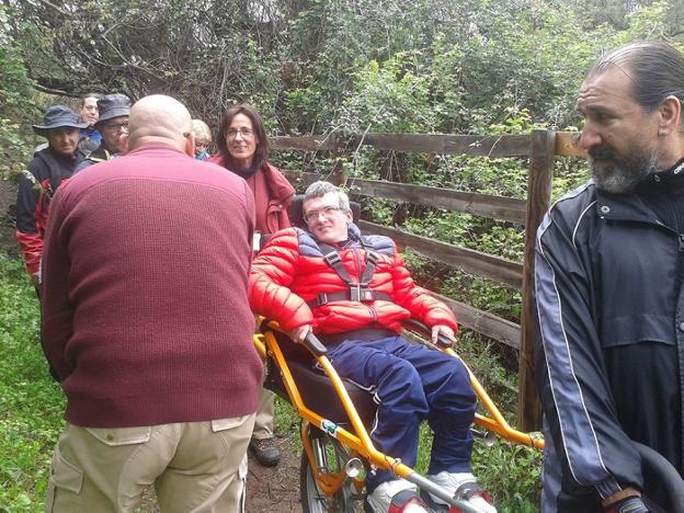 Un proyecto de Villanueva impulsa el senderismo accesible