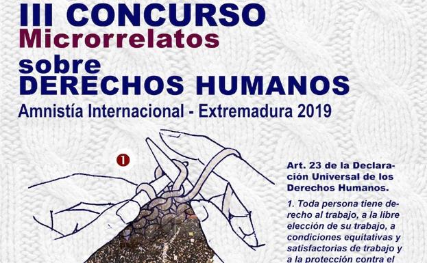 Amnistía Internacional organiza un concurso de microrrelatos sobre el derecho al trabajo