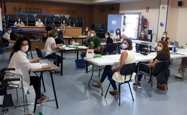 Cocemfe Badajoz reanuda el Servicio de Habilitación Funcional de forma presencial