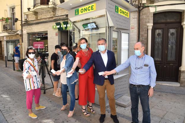 La ONCE retoma su actividad en la ciudad
