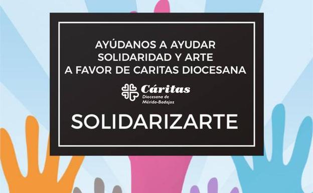 Cáritas organiza una exposición solidaria para paliar los efectos de la pandemia