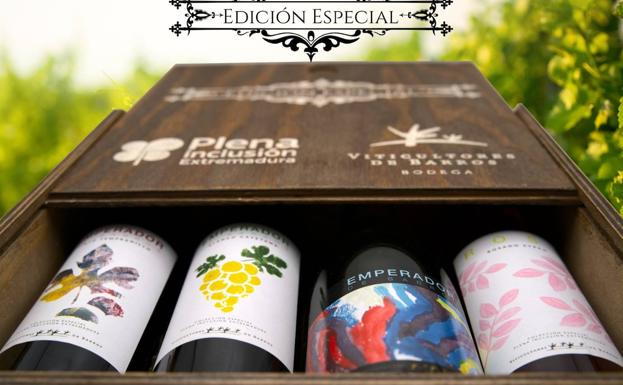 Cuatro usuarios de Plena Inclusión ganan un concurso de etiquetados de vino