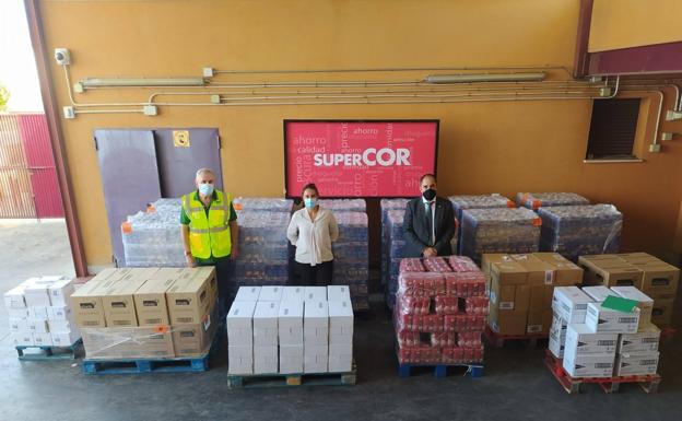 El Corte Inglés dona más de 10.000 kilos de comida