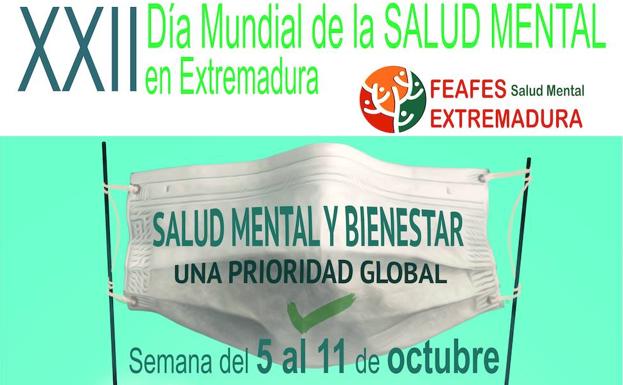 Feafes SM Extremadura celebra el XXII Día Mundial de la Salud Mental durante toda la semana
