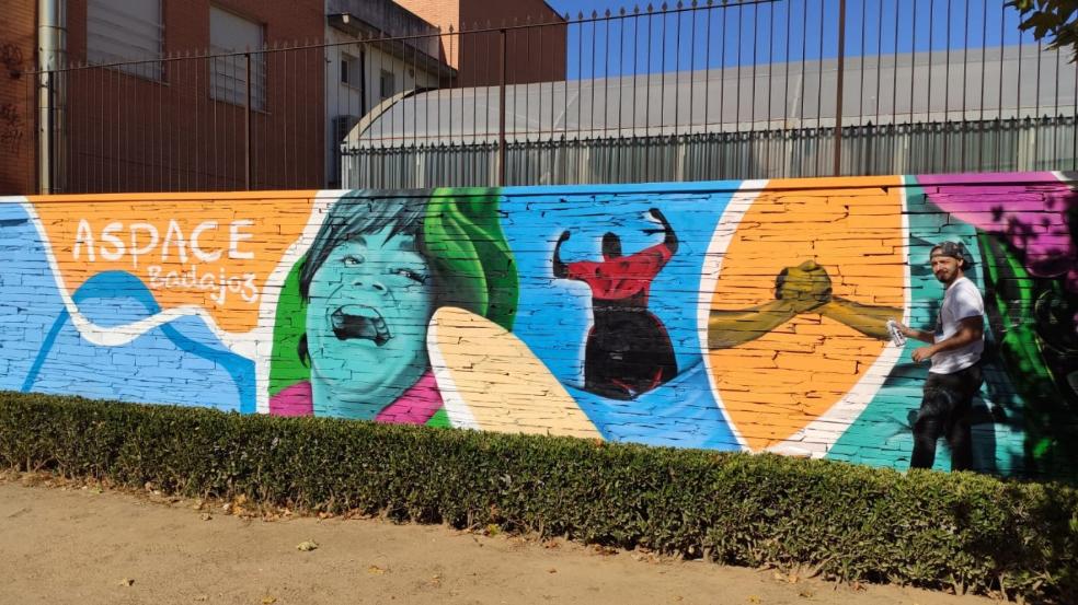 Un mural como símbolo de superación
