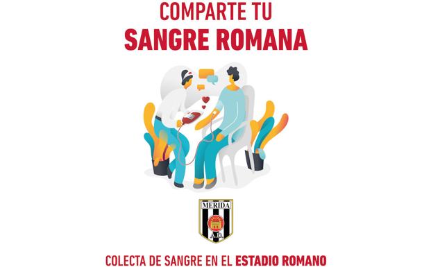 El Mérida organiza una colecta de sangre en el Estadio Romano