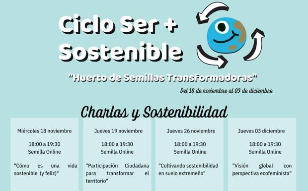 La Fundación Atabal organiza un Ciclo online de ponencias sobre Sostenibilidad