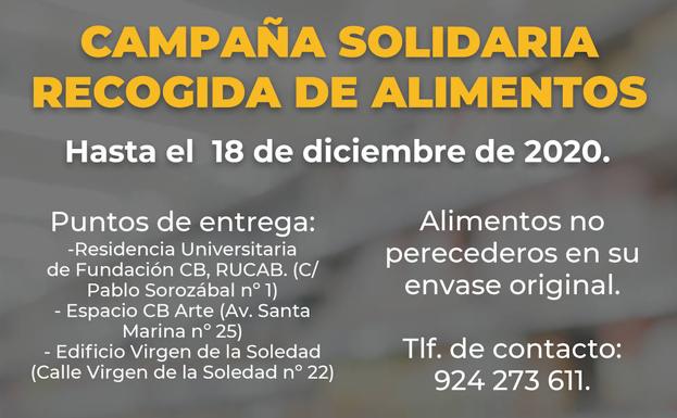La campaña de recogida de alimentos de Rucab y Fundación CB amplía sus puntos de entrega
