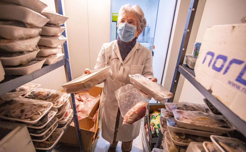 La cesta navideña de los más necesitados