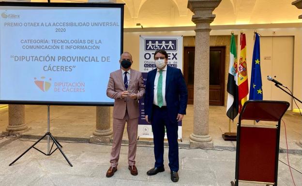 Se entregan los Premios Otaex a la Accesibilidad Universal en una gala más austera y diferente