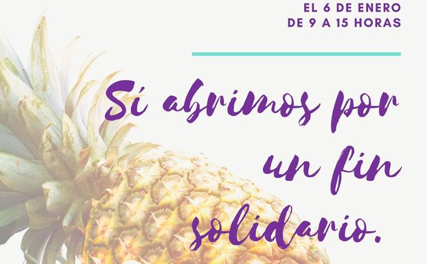 'Abrimos por una buena causa'