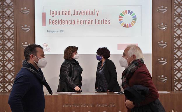 La Diputación destina una línea de acción novedosa dirigida a menores de mujeres víctimas de violencia de género