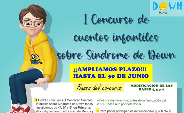 Down Mérida amplía hasta el 30 de junio el plazo para presentar trabajos al concurso de cuentos infantiles