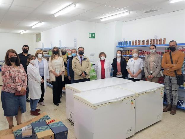 El Economato Social ayuda a 127 familias en Almendralejo, el doble que en 2019