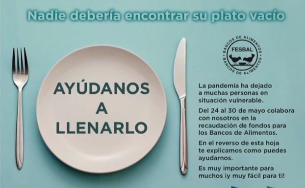 Banco de Alimentos de Badajoz inicia una campaña en Hipercor y El Corte Inglés