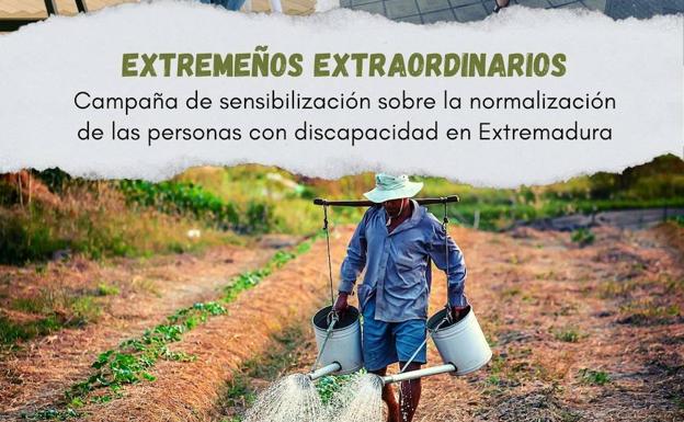 Gentinosina Social visibiliza a las personas con discapacidad en su proyecto Extremeños Extraordinarios