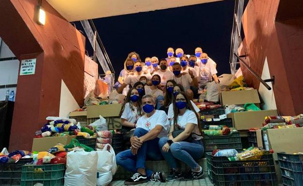 El torneo solidario 'Goles por una buena causa' recauda casi 5.000 kilos de alimentos