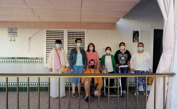 600 personas con discapacidad usarán el chalé de la Diputación en Chipiona