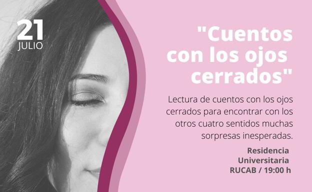Un taller de cuentos en la Rucab acercará a las familias a la diversidad y la discapacidad visual