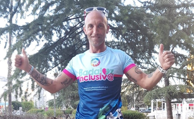 El reto solidario de Odilio González para dar visibilidad al TEA