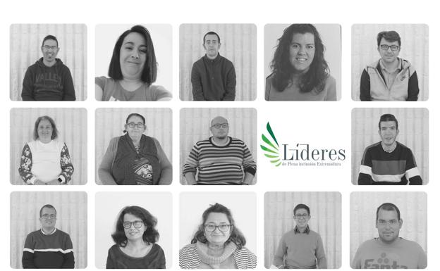 Plena inclusión Extremadura presenta el Equipo de Líderes de Extremadura, formado por 14 personas con discapacidad intelectual
