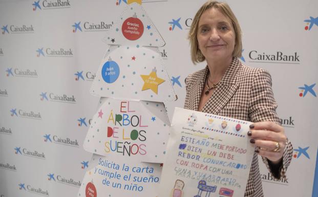 Maria Jesús Catalá, directora territorial de CaixaBank en Andalucía Occidental y Extremadura./HOY