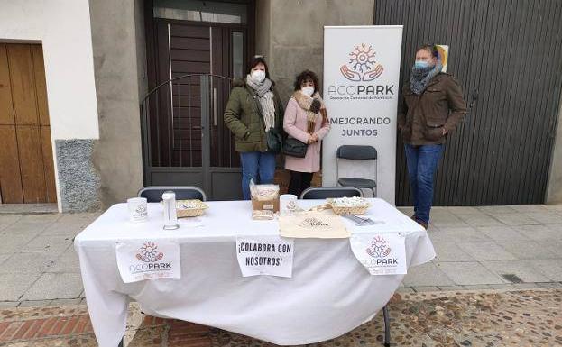 Varias acciones solidarias se vuelcan con Acopark