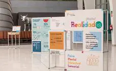 La exposición interactiva 'Realidades' llega a Badajoz para mostrar cómo es vivir en la piel de personas con discapacidad