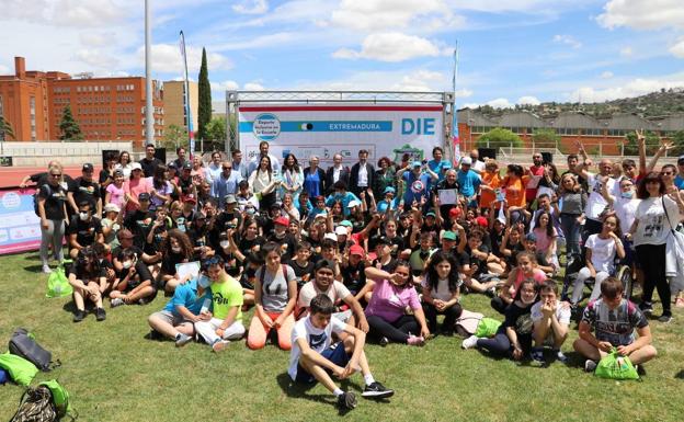 Unos 200 escolares participan en la clausura del programa 'Deporte inclusivo en la escuela'