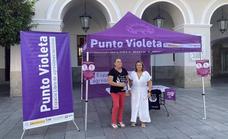 Mérida cuenta en su Feria con un punto violeta en el Paseo de Roma