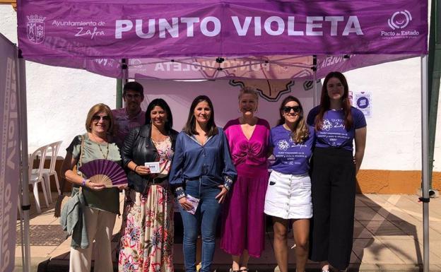 La Feria de Zafra cuenta con un Punto Violeta contra la violencia de género
